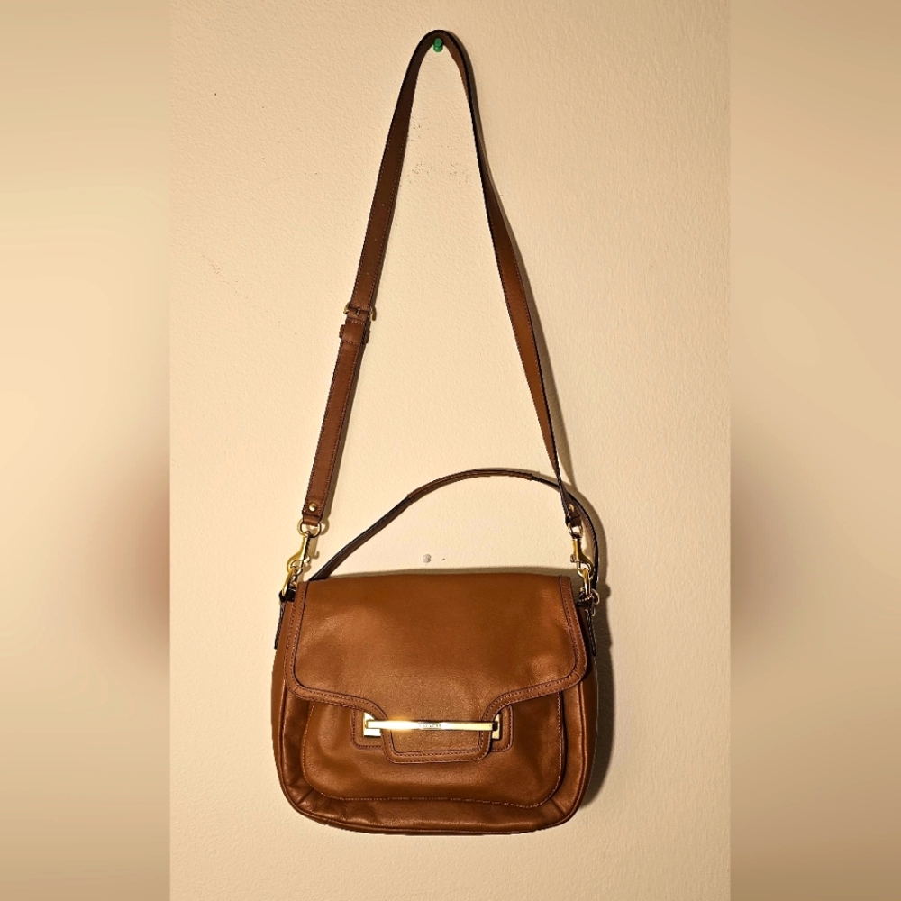 NWT Coach Taylor Leather Flip Shoulder Bag